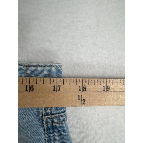 American‎ Eagle low rise Maxi denim skirt Y2k slit boho blue sz 10 - Picture 5 of 9